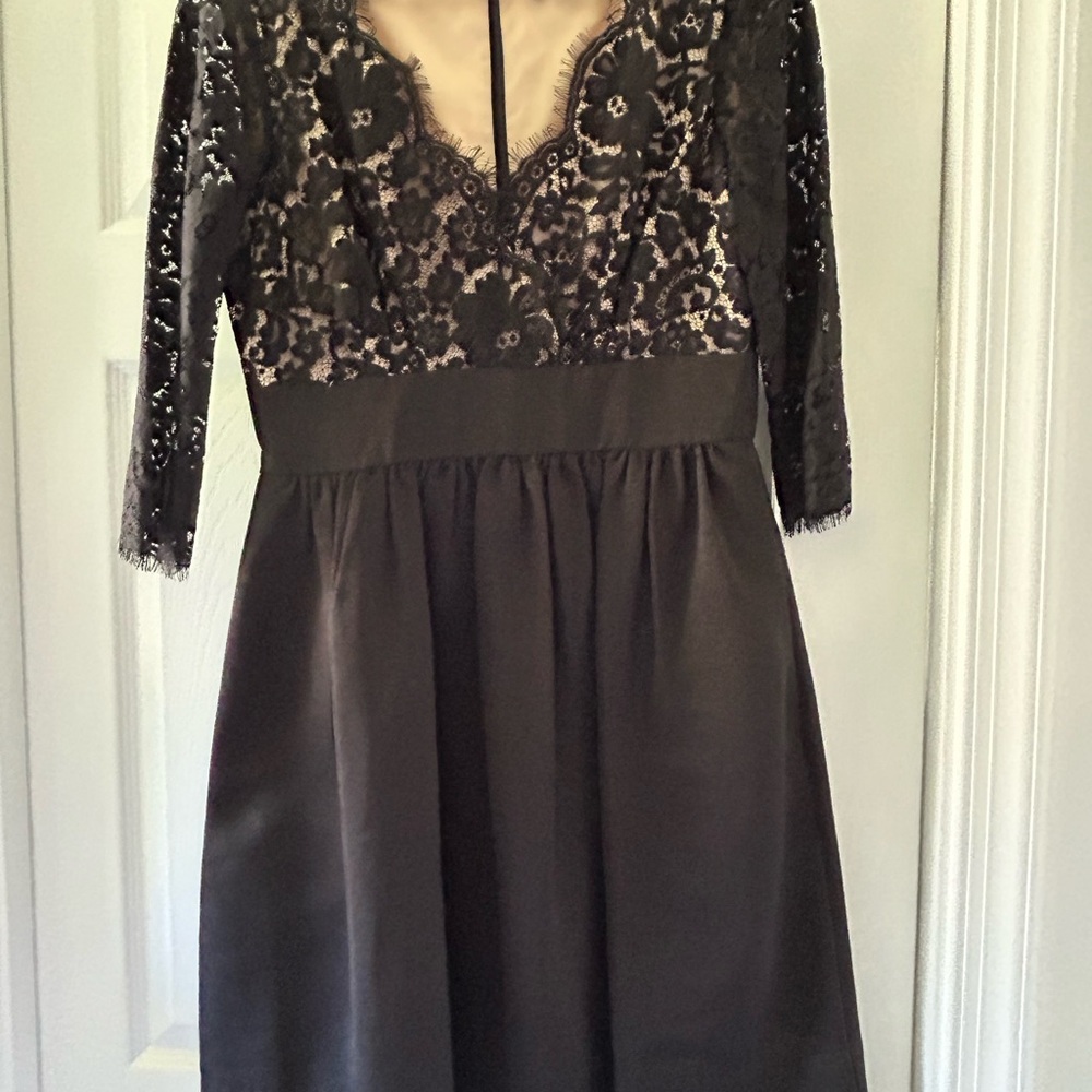 Eliza J Black Lace Dress